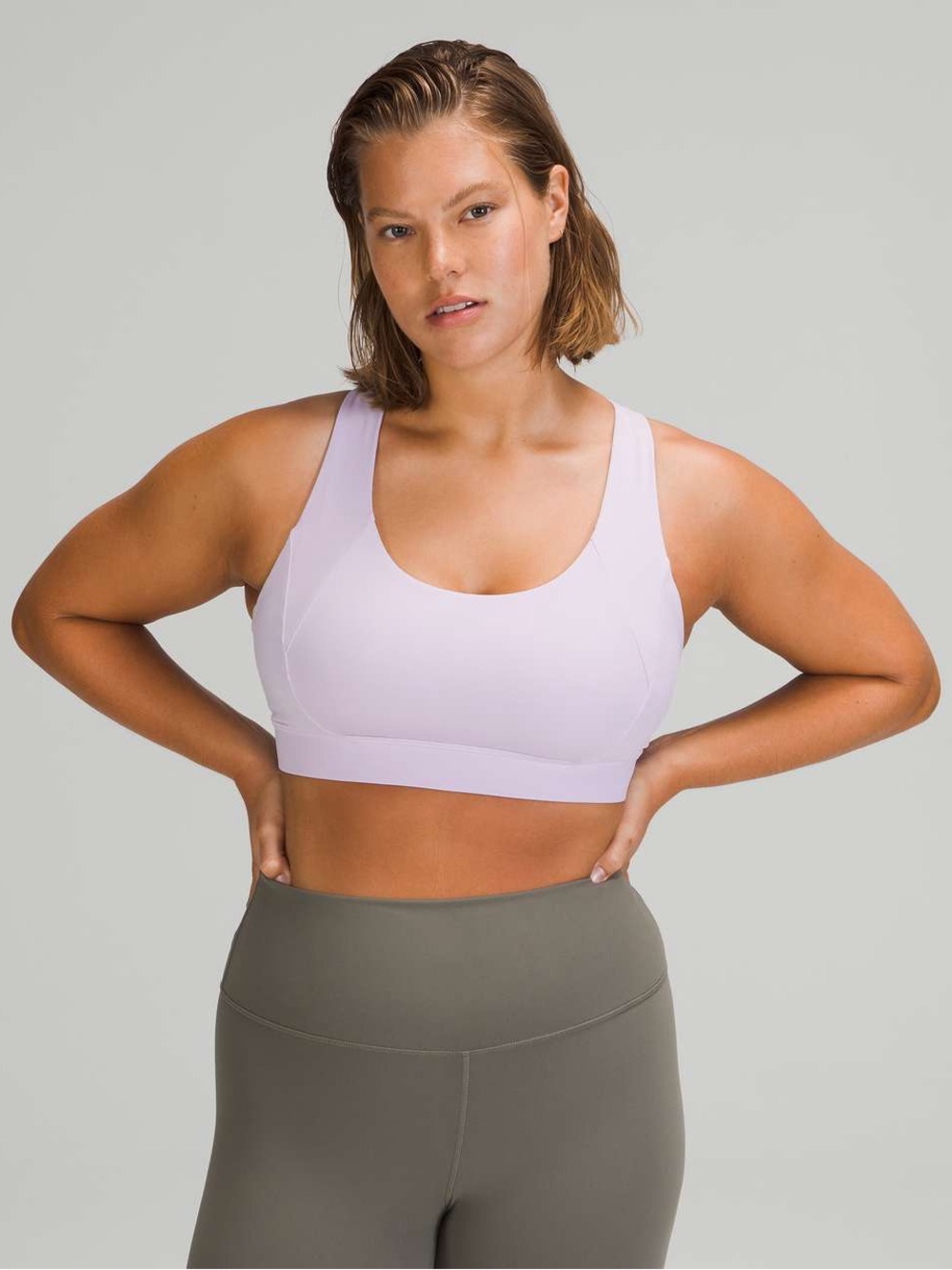 lululemon athletica Light Lavender Medium-Support Sports Bra
